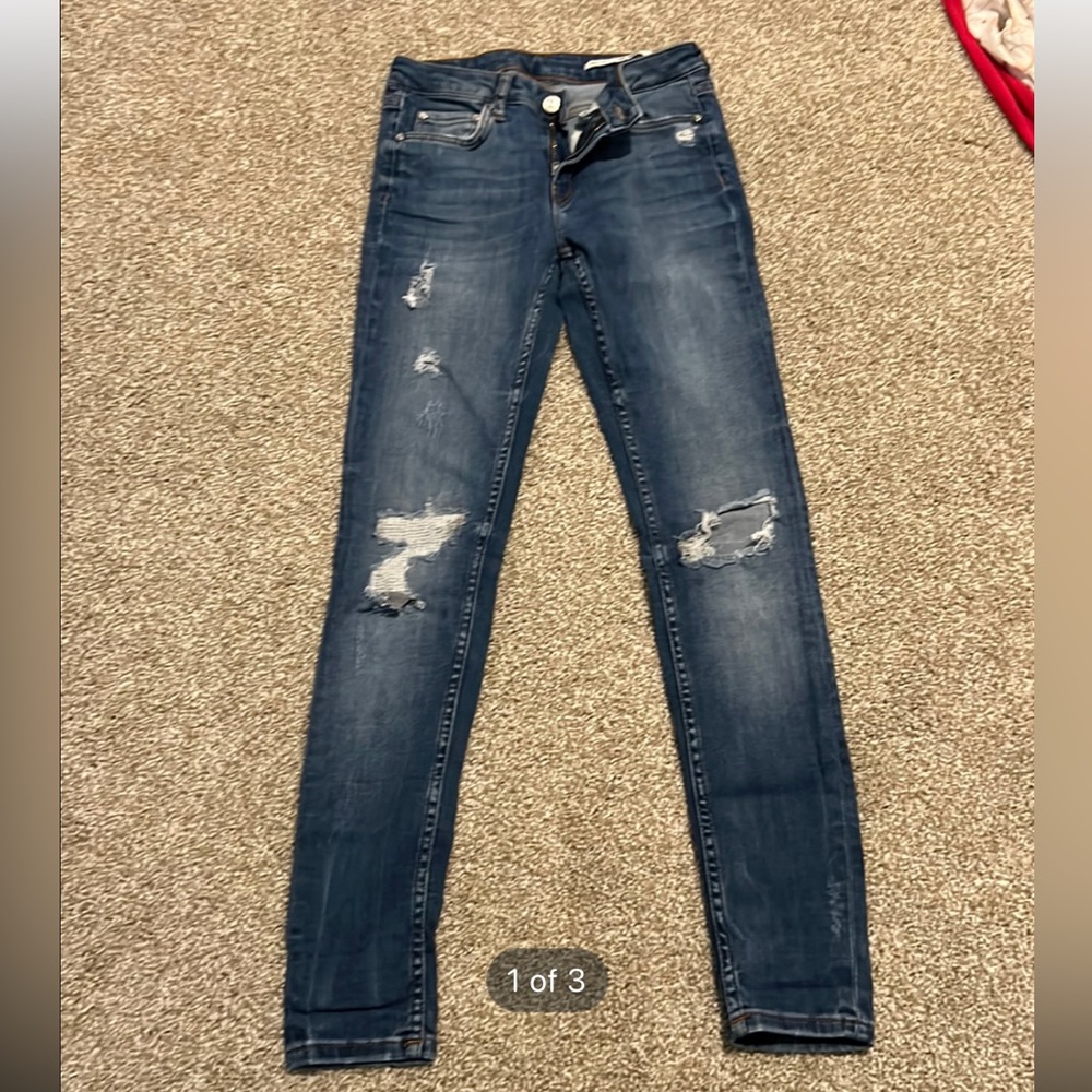 Zara denim jeans